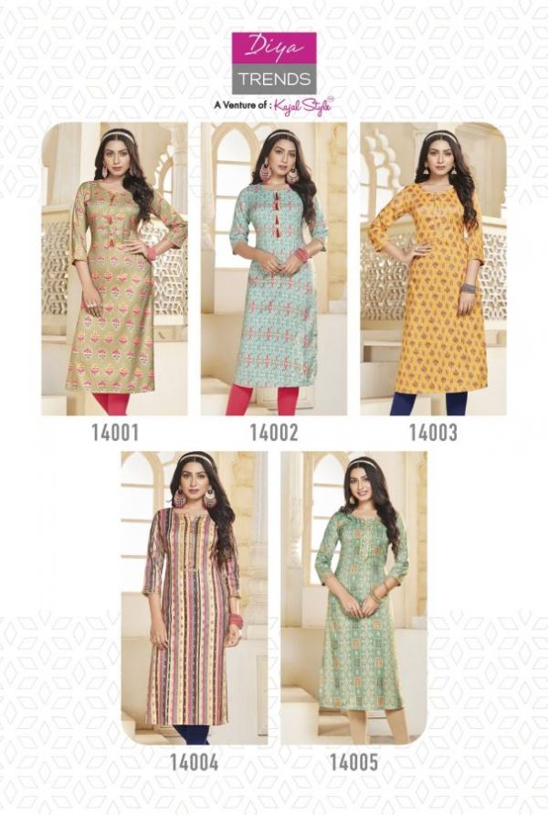 Gardencity 14 Fancy Wear rayon Designer Kurti Collection